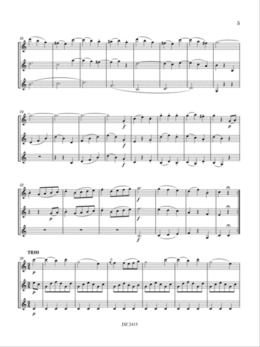 Divertimento No. 5 Divertimento No. 5 Guitar Ensemble scores gallery preview page 6