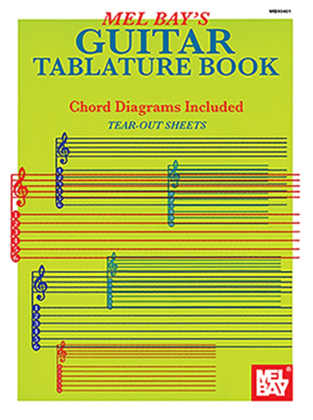 Guitar Tab & Manuscript Book (Treble Clef & Tab) 48 Pgs
