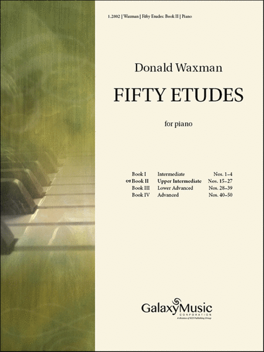 Fifty Etudes, Book 2 Piano Method scores gallery preview page 1