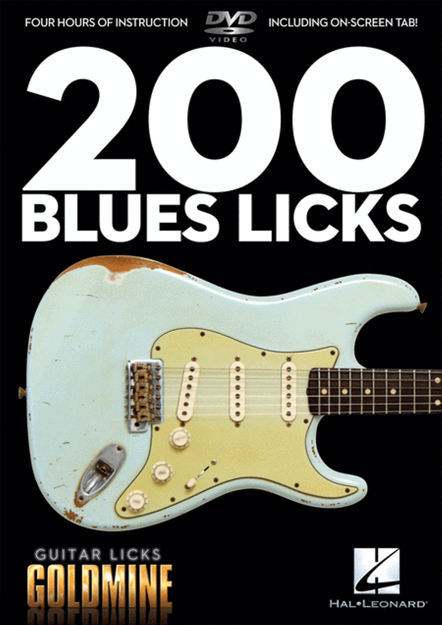 200 Blues Licks Electric Guitar scores gallery preview page 1