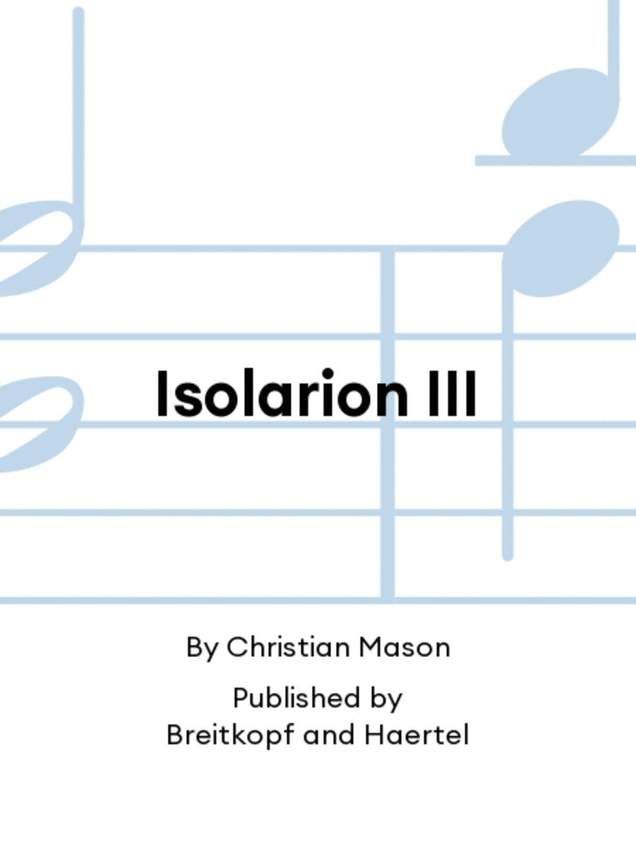 Isolarion III