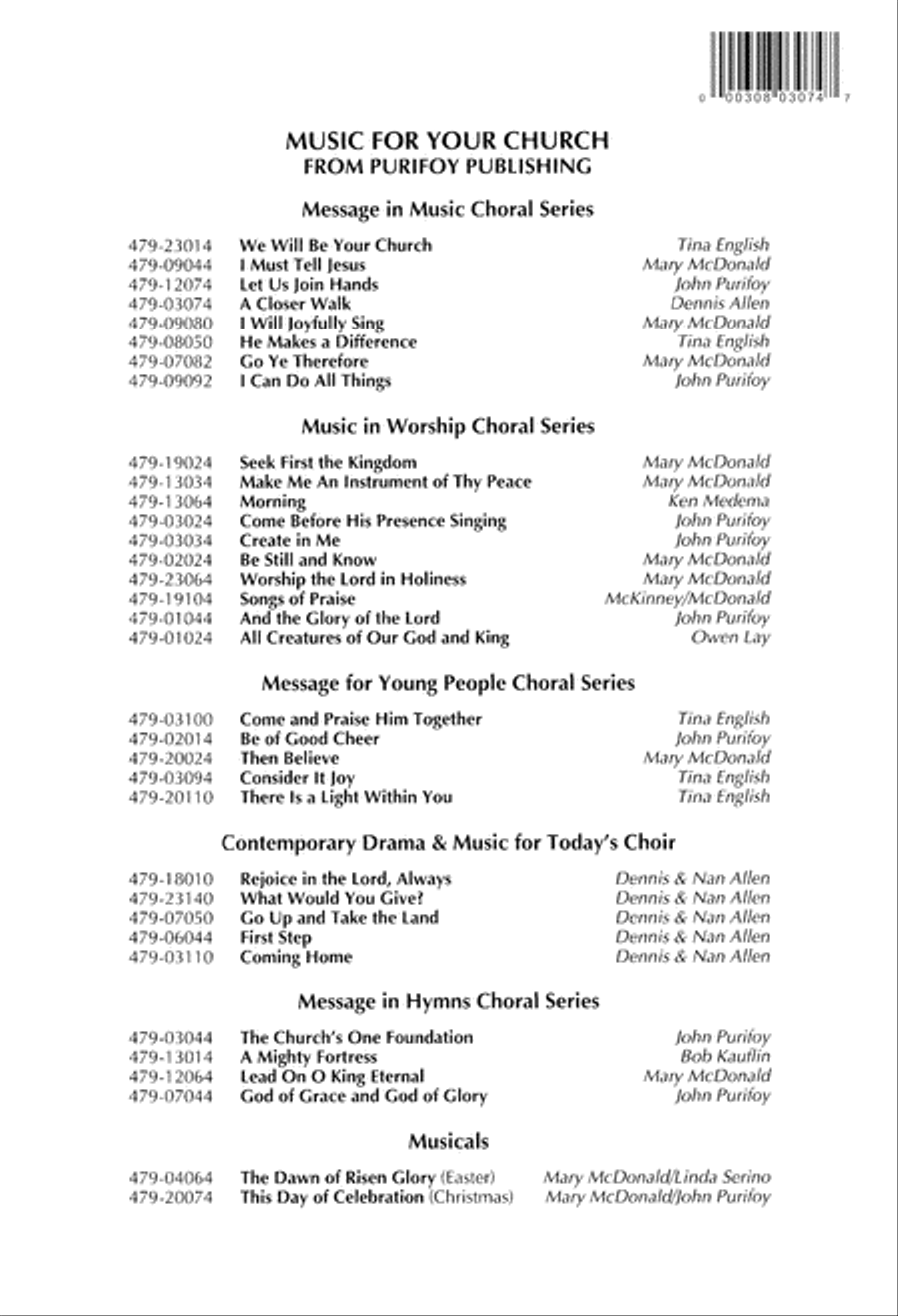 By One Spirit 4-Part scores gallery preview page 12