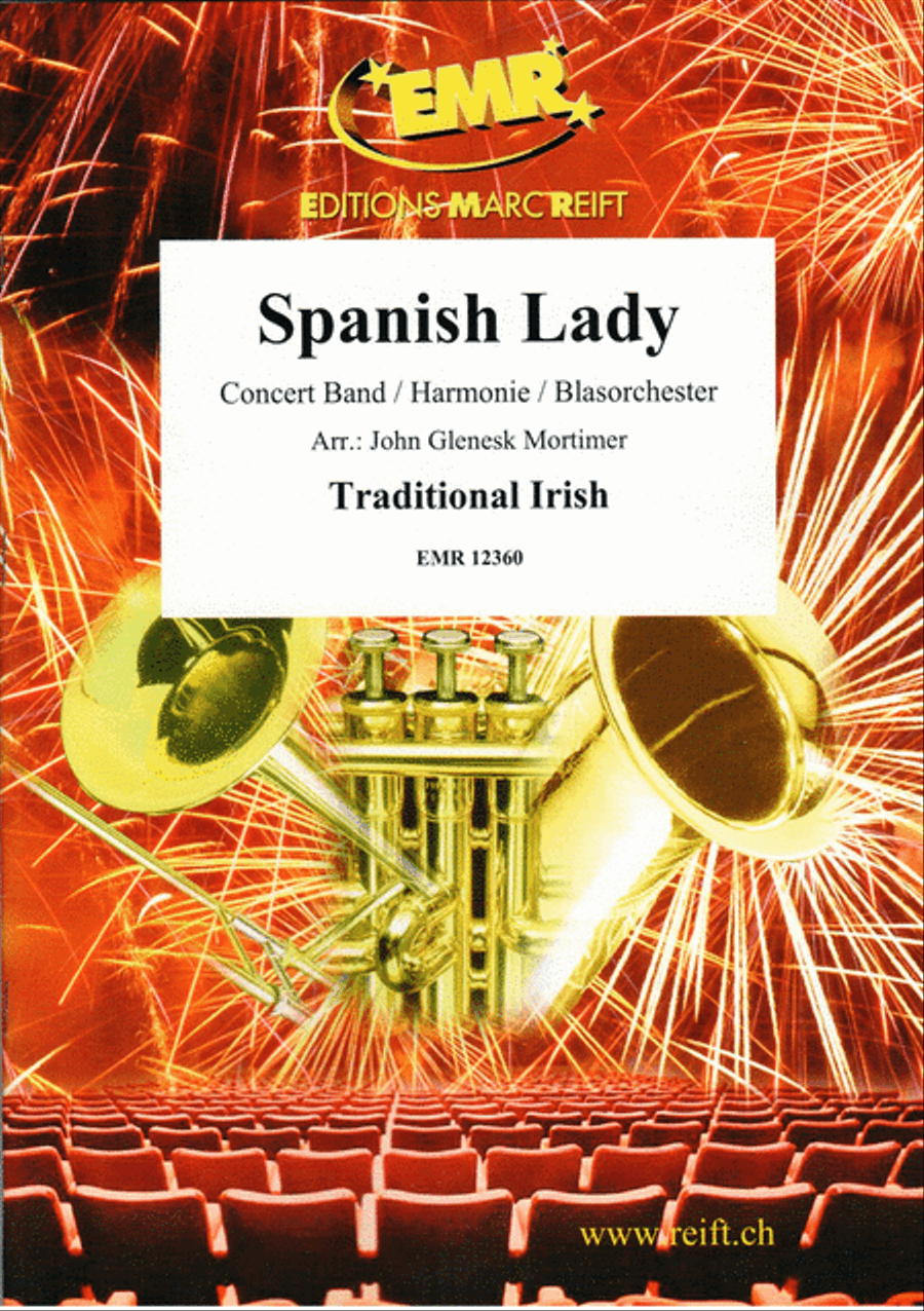 Spanish Lady Concert Band scores gallery preview page 1