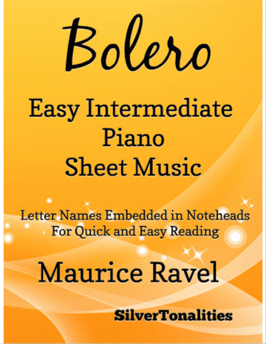 Bolero Easy Intermediate Piano Sheet Music Easy Piano scores gallery preview page 1