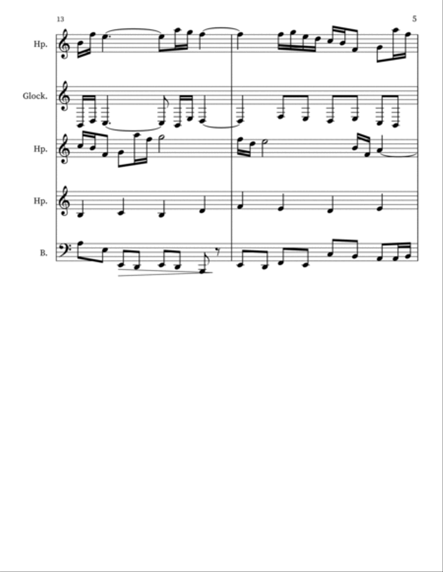 Confection 129 Double Bass scores gallery preview page 5