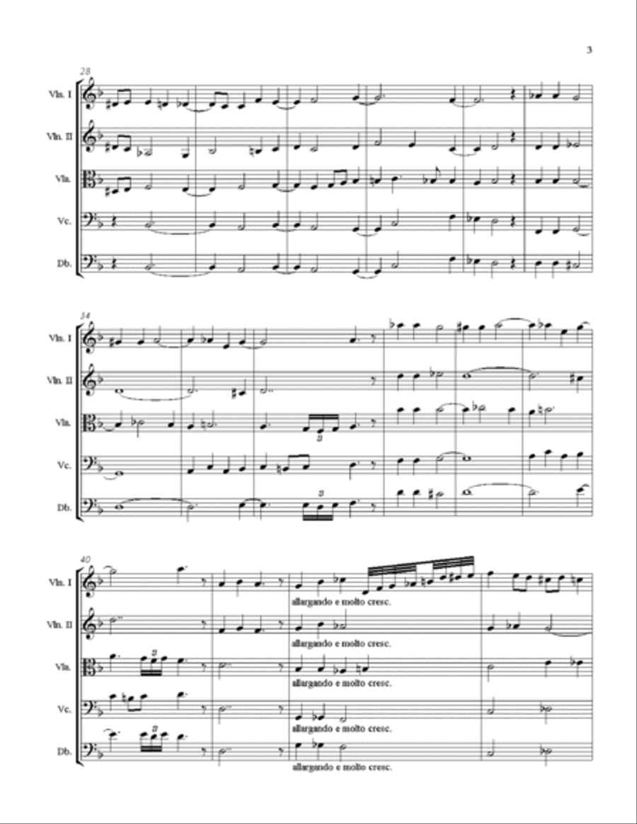 Blue Orchid String Quartet scores gallery preview page 3
