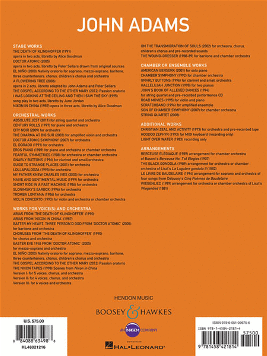El Niño Voice scores gallery preview page 3