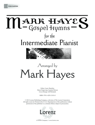 Book cover for Mark Hayes: Gospel Hymns for the Intermediate Pianist