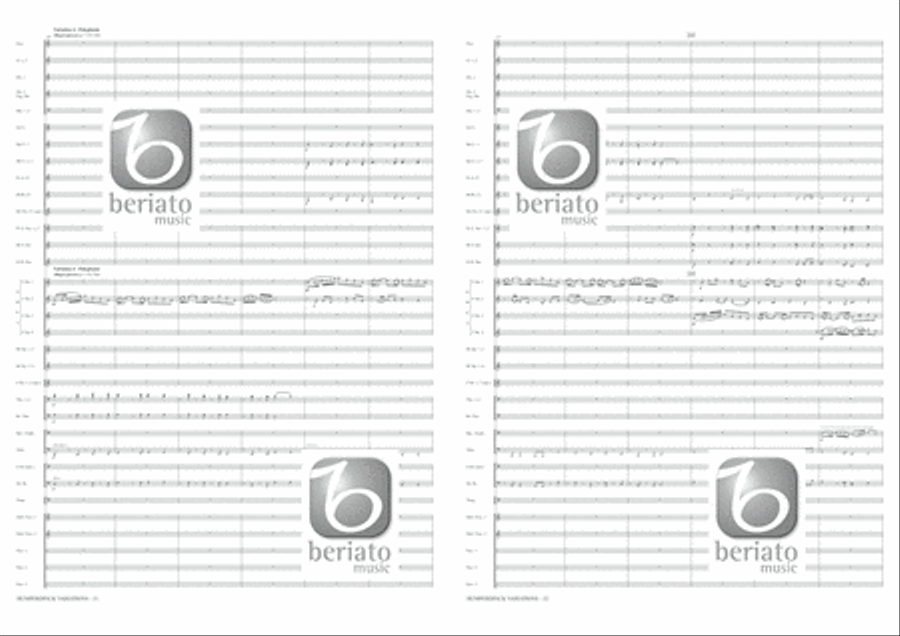 Humperdinck Variations Concert Band scores gallery preview page 17