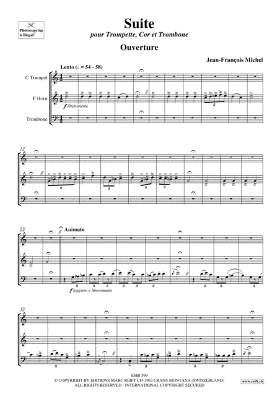 Suite Horn scores gallery preview page 3