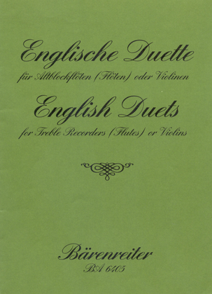 Book cover for Englische Duette