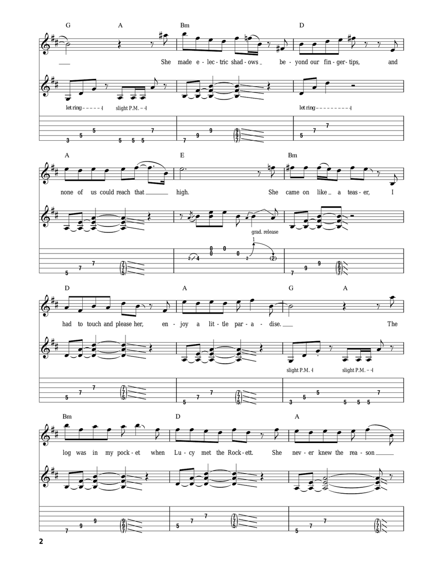 Knocking At Your Back Door Electric Guitar scores gallery preview page 2