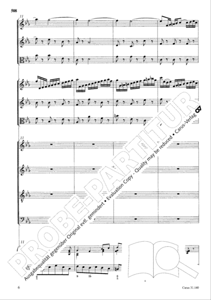 The Complete Sacred Vocal Works (Das geistliche Vokalwerk) Voice scores gallery preview page 509
