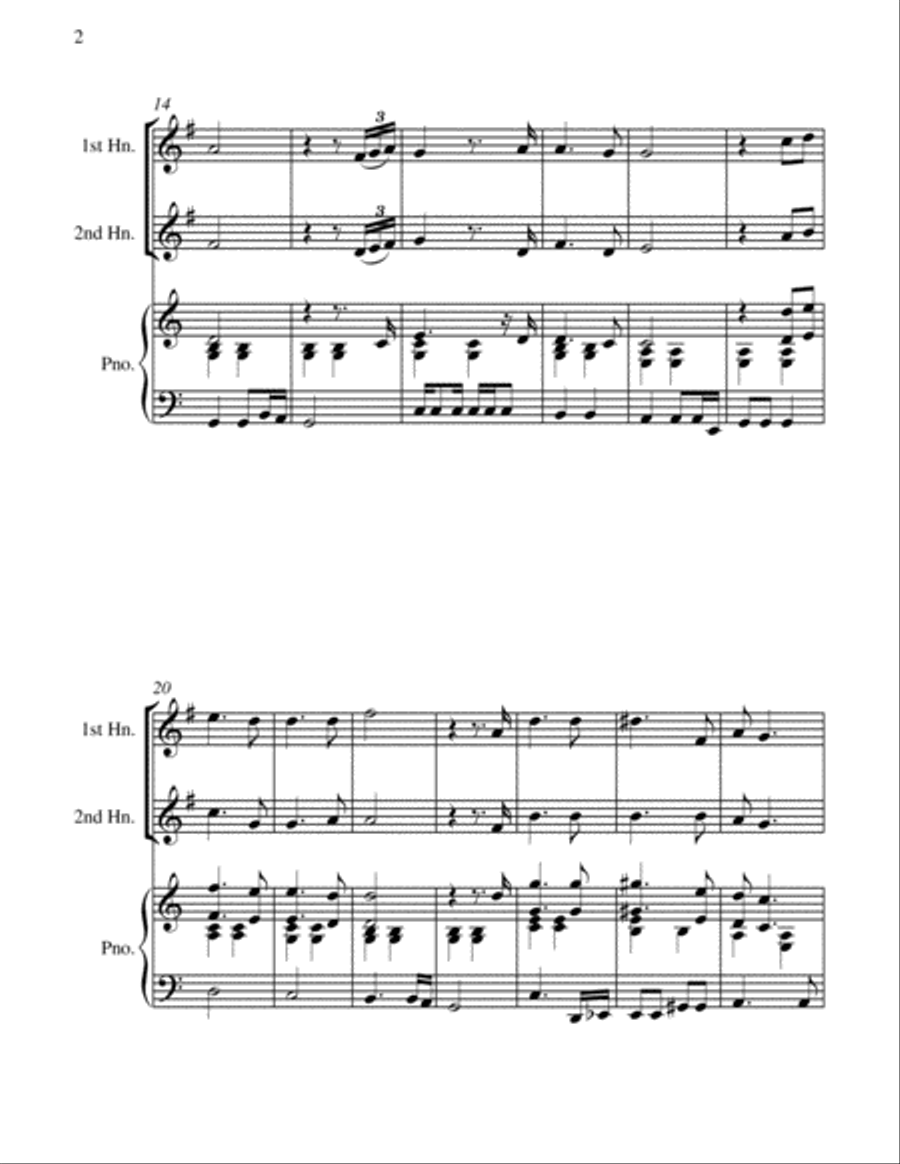 Christmas Time Brass Duet scores gallery preview page 6