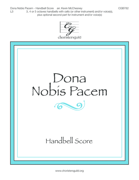 Dona Nobis Pacem - Handbell Score image number null
