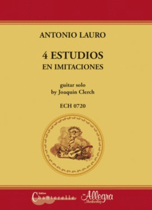 Book cover for 4 Estudios en Imitaciones