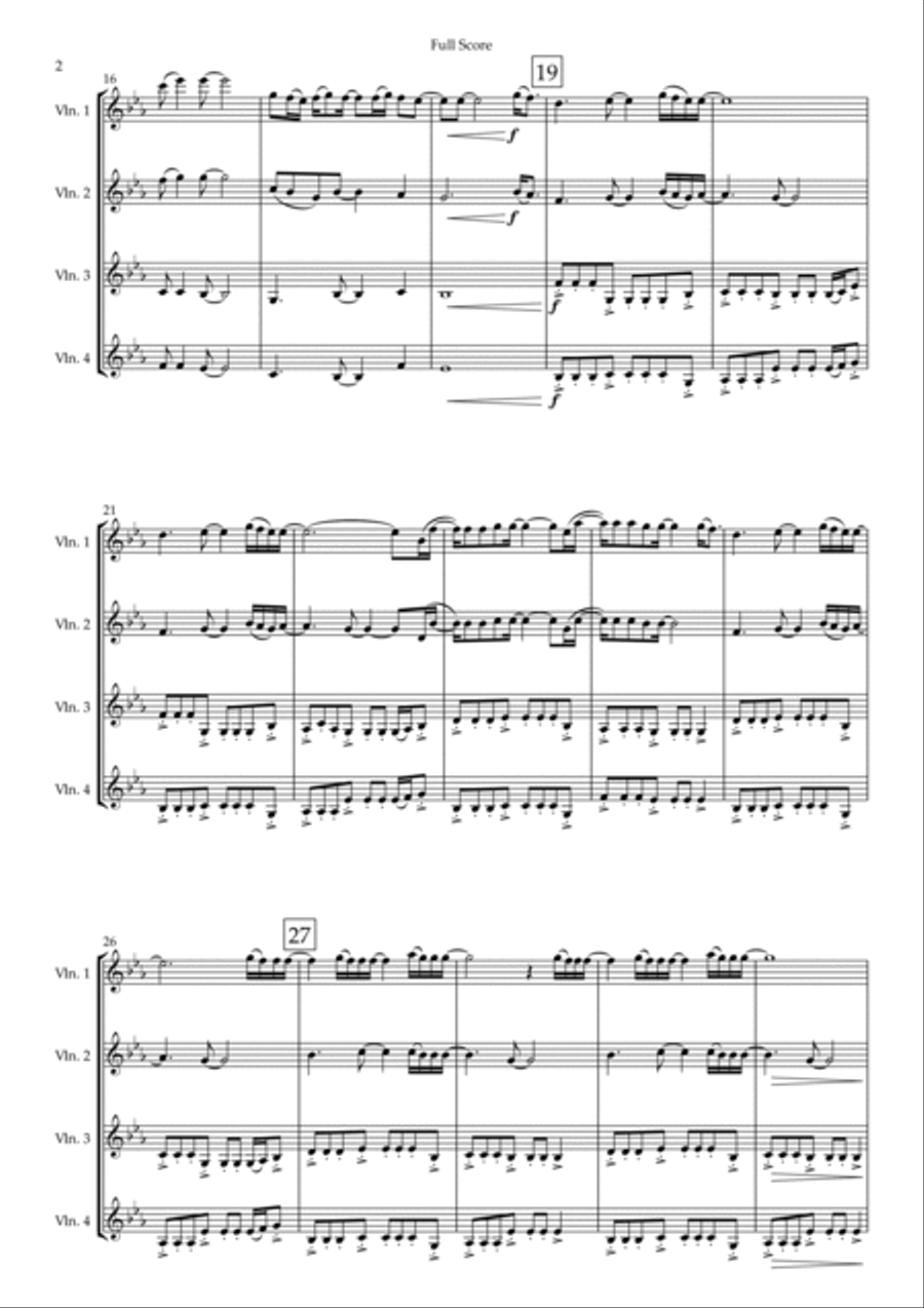 Jireh String Quartet scores gallery preview page 2