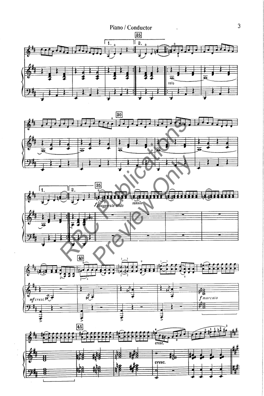Millionaire's Hoedown String Orchestra scores gallery preview page 6