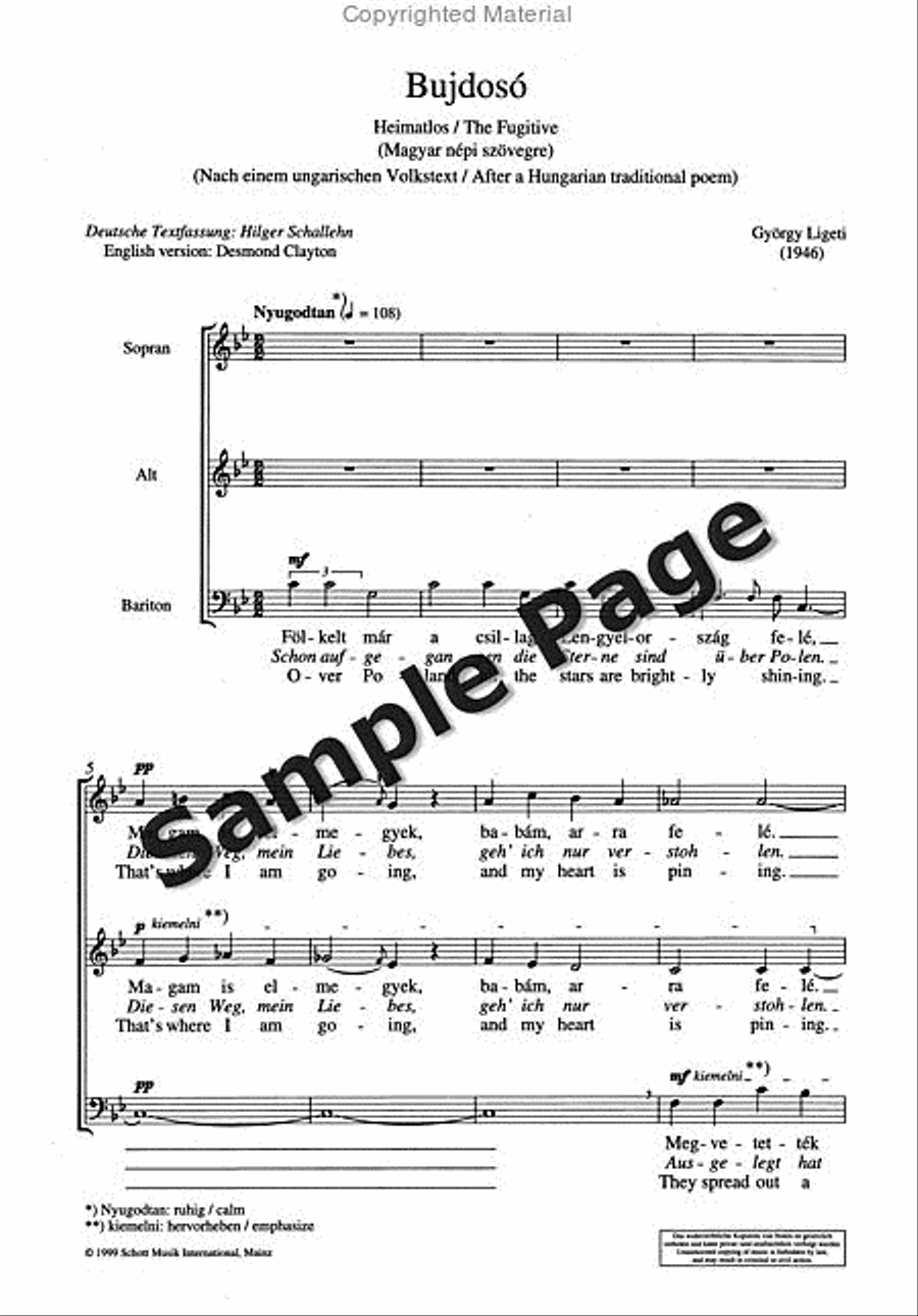 Bujdoso 3-Part scores gallery preview page 4