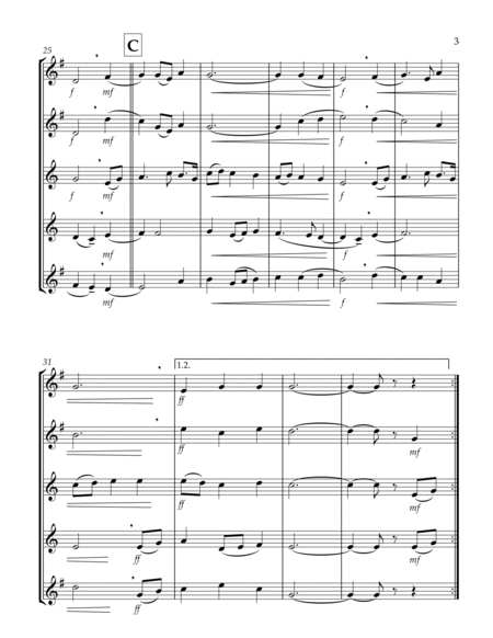 O Spirit All-Embracing (Thaxted) (Bb) (Saxophone Quintet - 2 Alto, 2 Tenor, 1 Bari) (Tenor lead) image number null