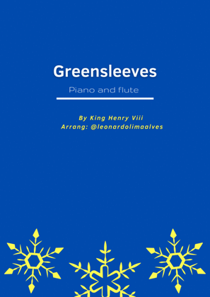 Greensleeves - Piano and Flute