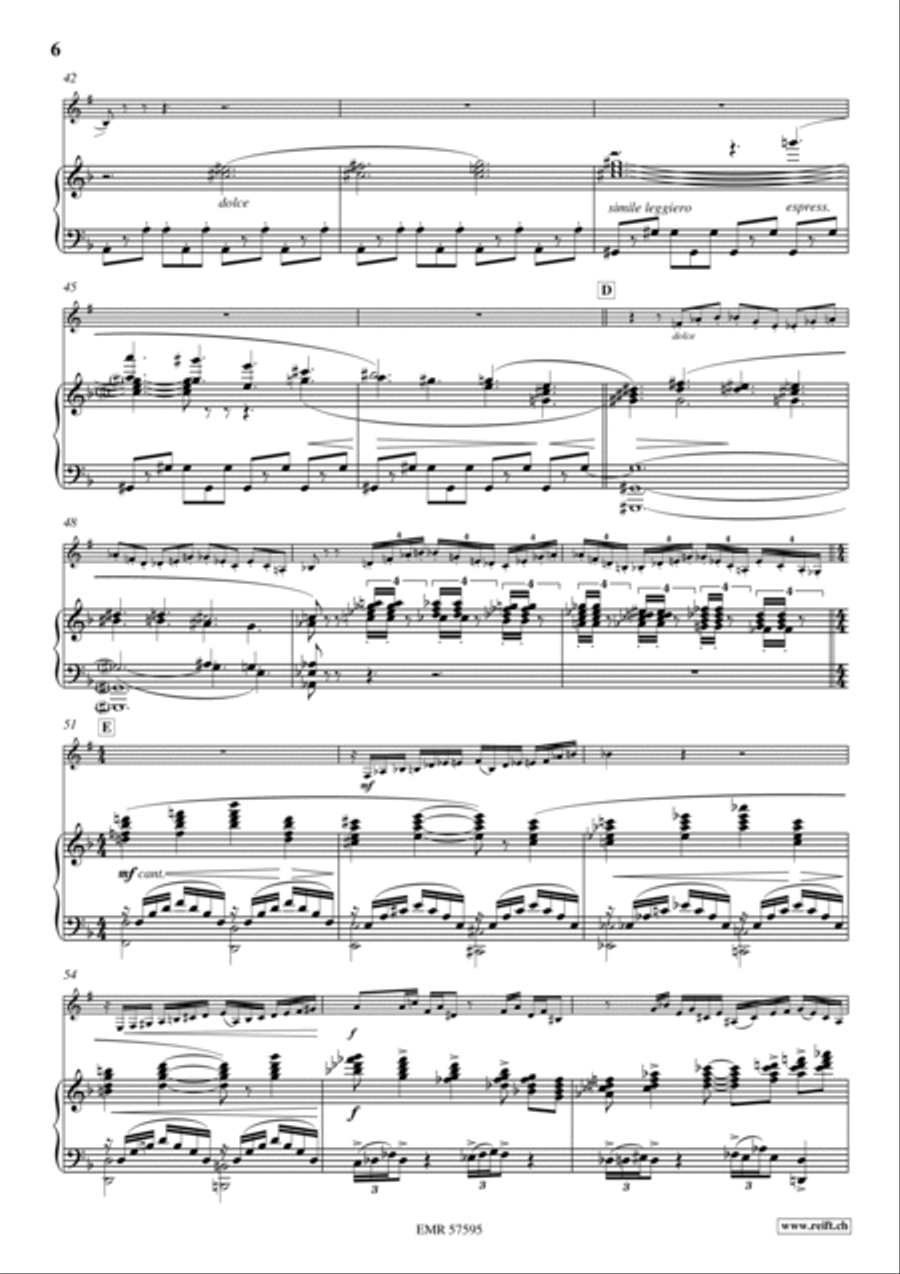 1. Solo de Concours 1. Solo de Concours Bass Clarinet scores gallery preview page 7