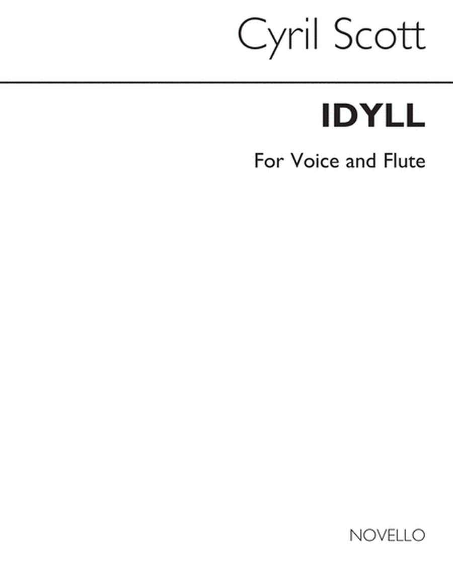 Idyll For Voice And Flute