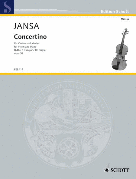 Jansa A Concertino D-dur Op54 (ep)