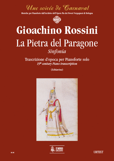 La Pietra del Paragone. Sinfonia. Early transcription for Piano
