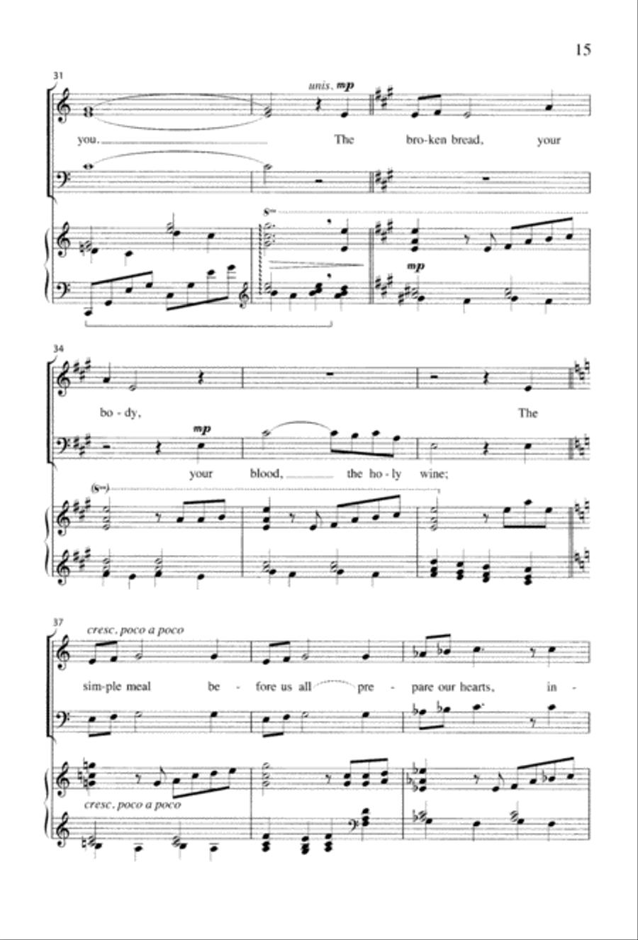 Christ the Crucified Christ the Crucified 3-Part scores gallery preview page 17