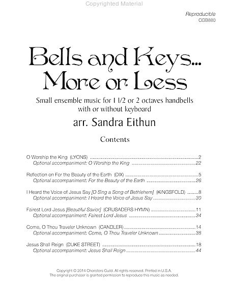 Bells and Keys…More or Less image number null