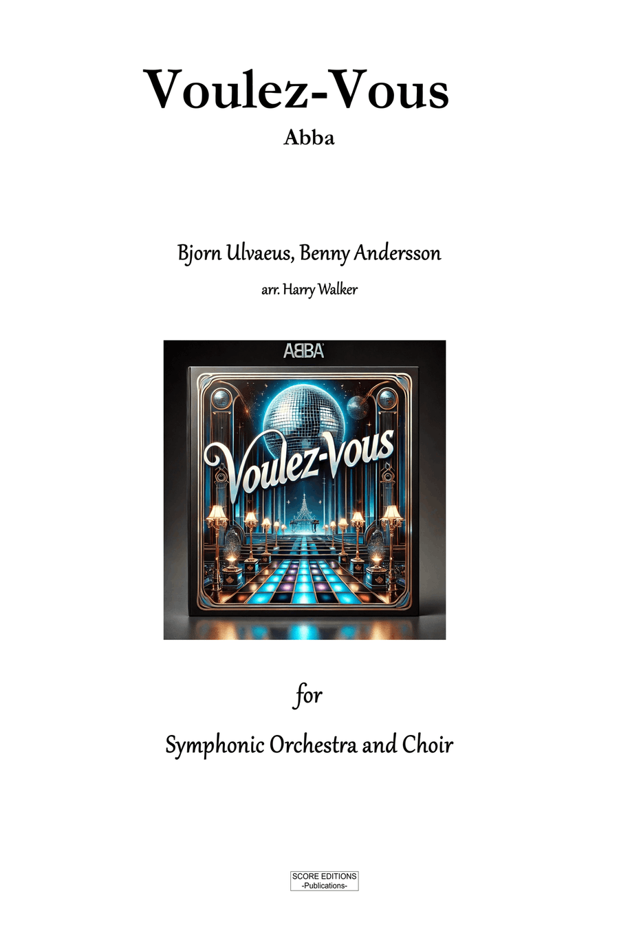 Voulez-Vous Full Orchestra scores gallery preview page 2