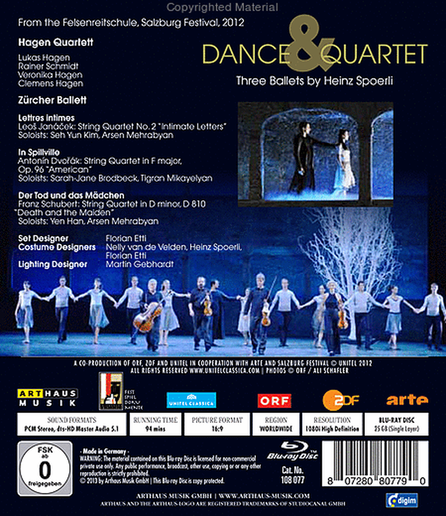 Dance & Quartet: Three Ballets