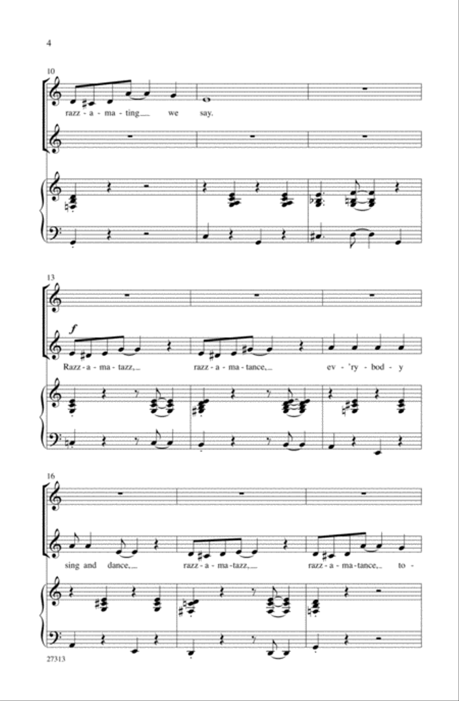 Razzamatazz SSA scores gallery preview page 2