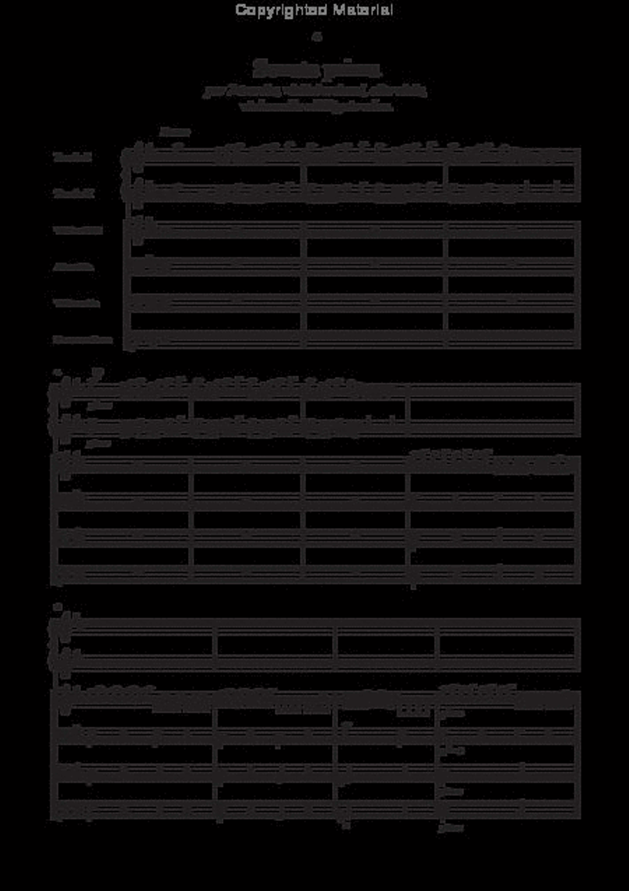 3 Sonate per 1 e 2 trombe, archi e b.c. (Bologna, 1703) Trumpet Duet scores gallery preview page 2