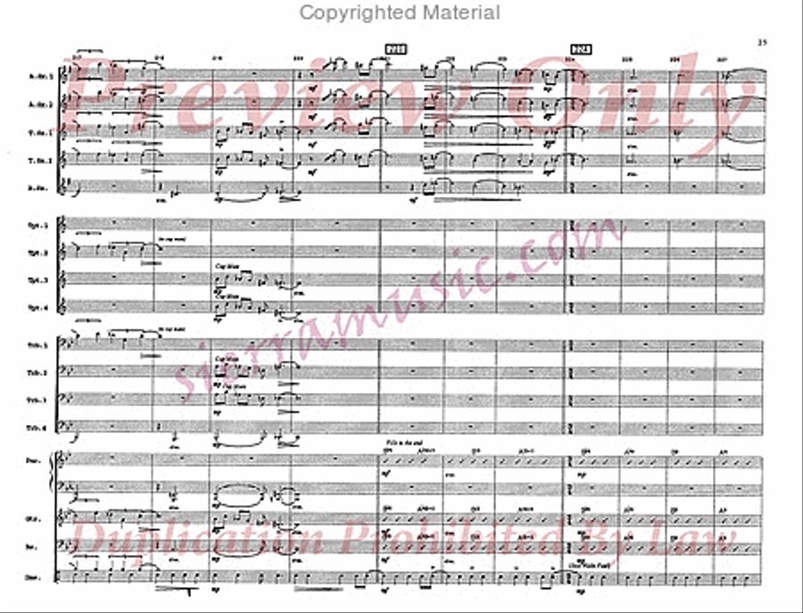 Oolitic Stomp Oolitic Stomp Jazz Ensemble scores gallery preview page 26