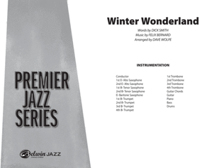Book cover for Winter Wonderland: Score
