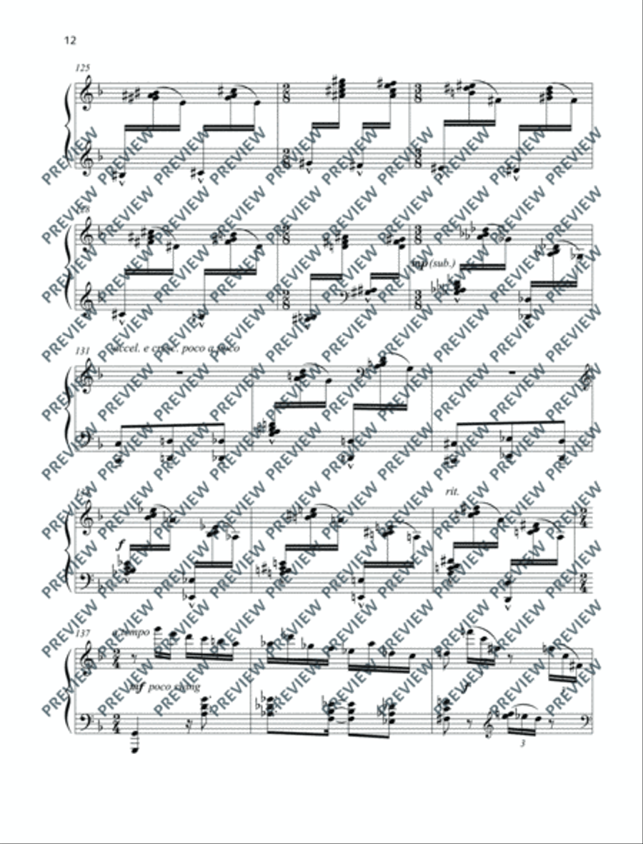Jazzy Birthday to You Jazzy Birthday to You Piano Solo scores gallery preview page 13
