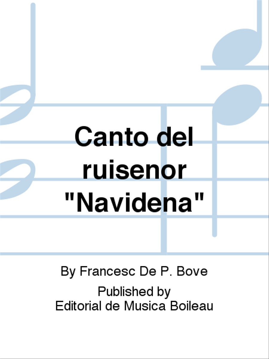 Canto del ruisenor 
