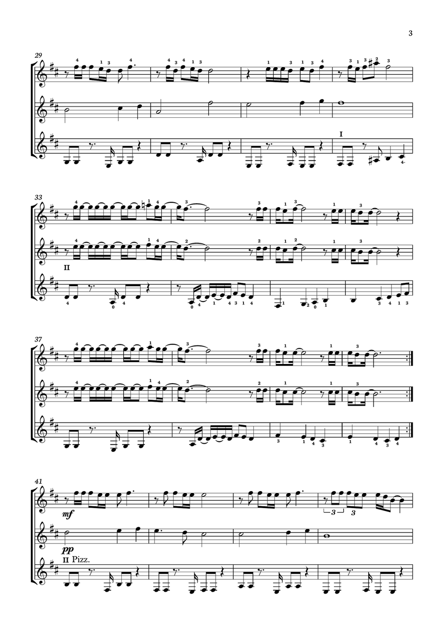 Hotel California Guitar Ensemble scores gallery preview page 3