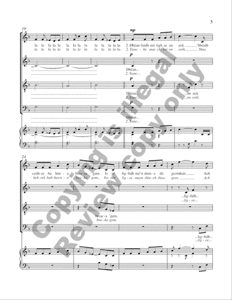Molly na gCuach Ni Chuilleanain Divisi scores gallery preview page 4