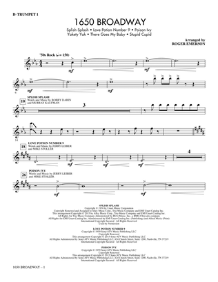 1650 Broadway (Medley) - Trumpet 1