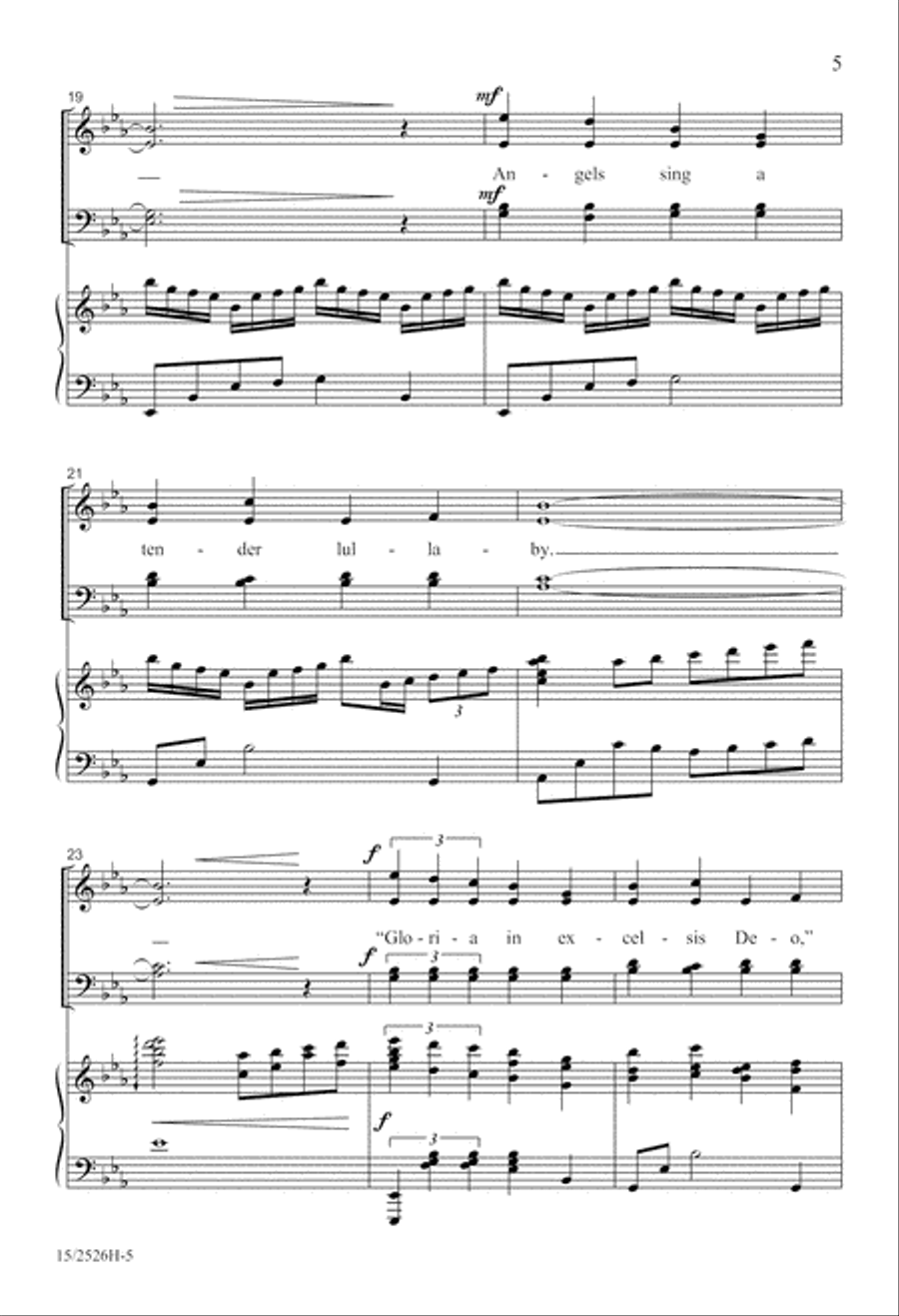 All for a Baby All for a Baby 4-Part scores gallery preview page 6