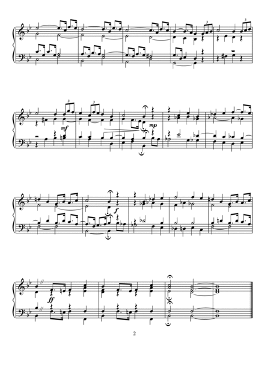 2 Sacred Pieces for Organ - CS101 Organ Solo scores gallery preview page 2