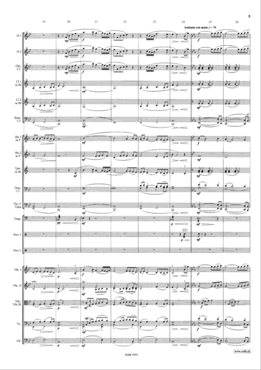 A Song For Lea Orchestra scores gallery preview page 6