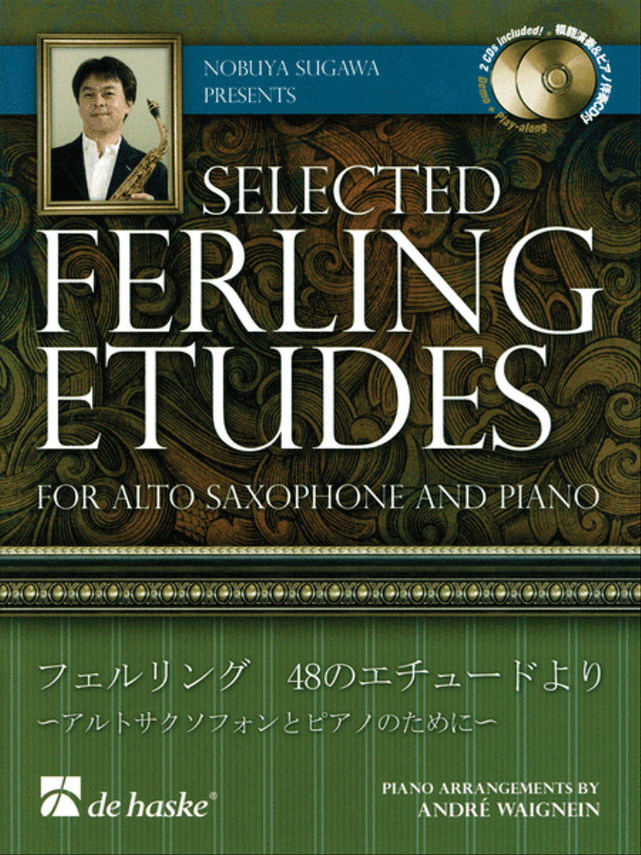 Nobuya Sugawa Presents Selected Ferling Etudes Alto Saxophone scores gallery preview page 1