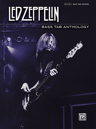 Book cover for Led Zeppelin -- Bass TAB Anthology