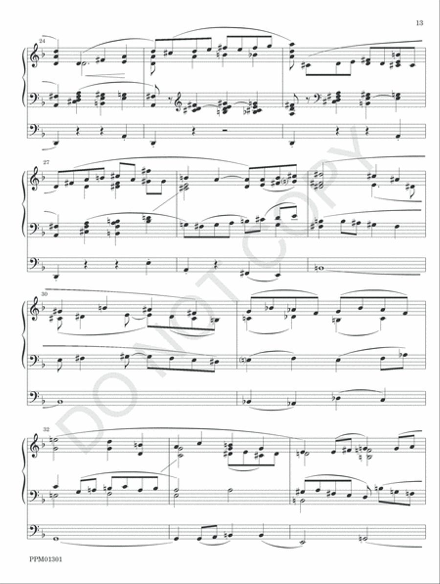Sonata No. 2 for Organ Sonata No. 2 for Organ Organ Solo scores gallery preview page 16