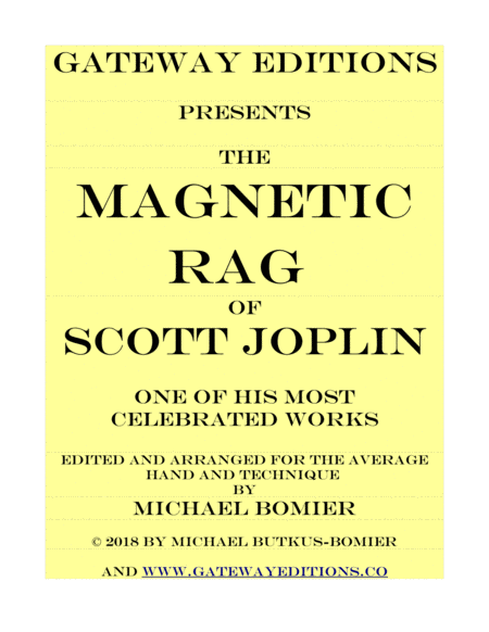 Magnetic Rag of Scott Joplin image number null