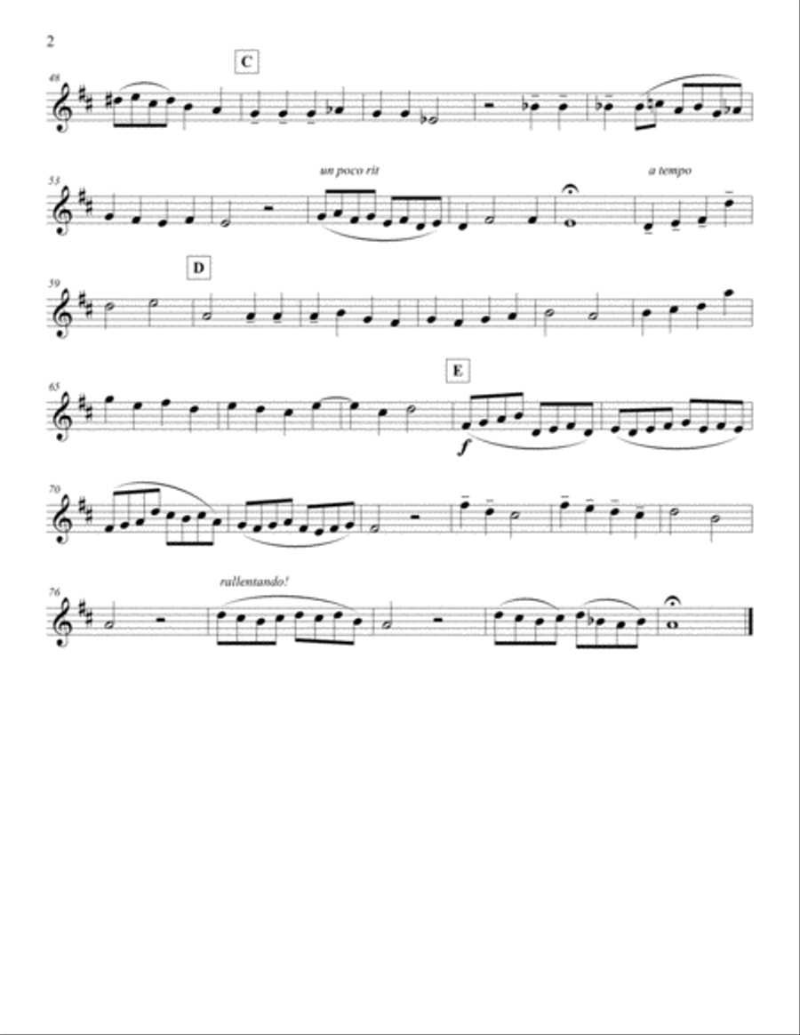 Good King Wenceslas - a Contrapuntal Fantasy Woodwind Quintet scores gallery preview page 6